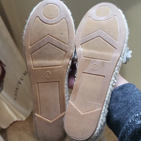 Flat shoes espadrilles - Picture 3 of 3